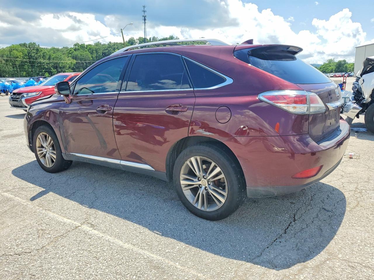 2015 Lexus Rx 350 Base Бордовый vin: 2T2BK1BA0FC325885