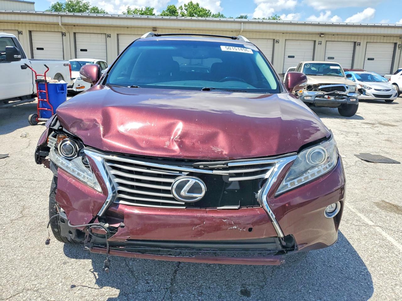2015 Lexus Rx 350 Base Бордовый vin: 2T2BK1BA0FC325885