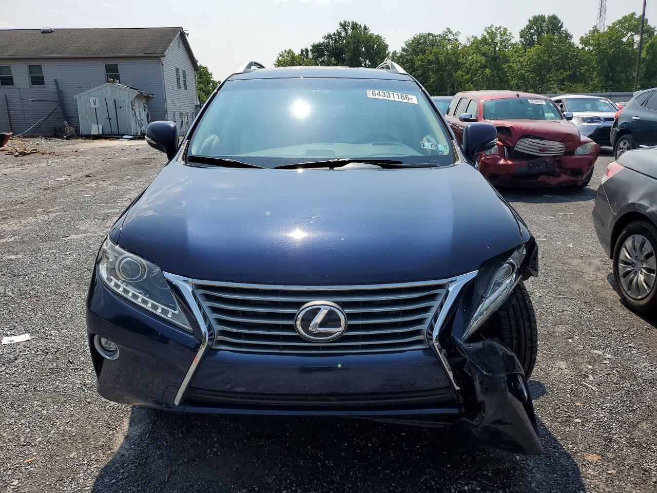 2015 Lexus Rx 350 Base Синий vin: 2T2BK1BA0FC326907