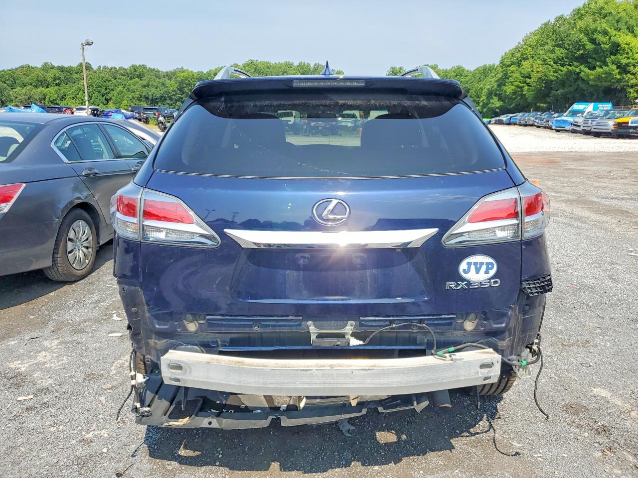 2015 Lexus Rx 350 Base Синий vin: 2T2BK1BA0FC326907