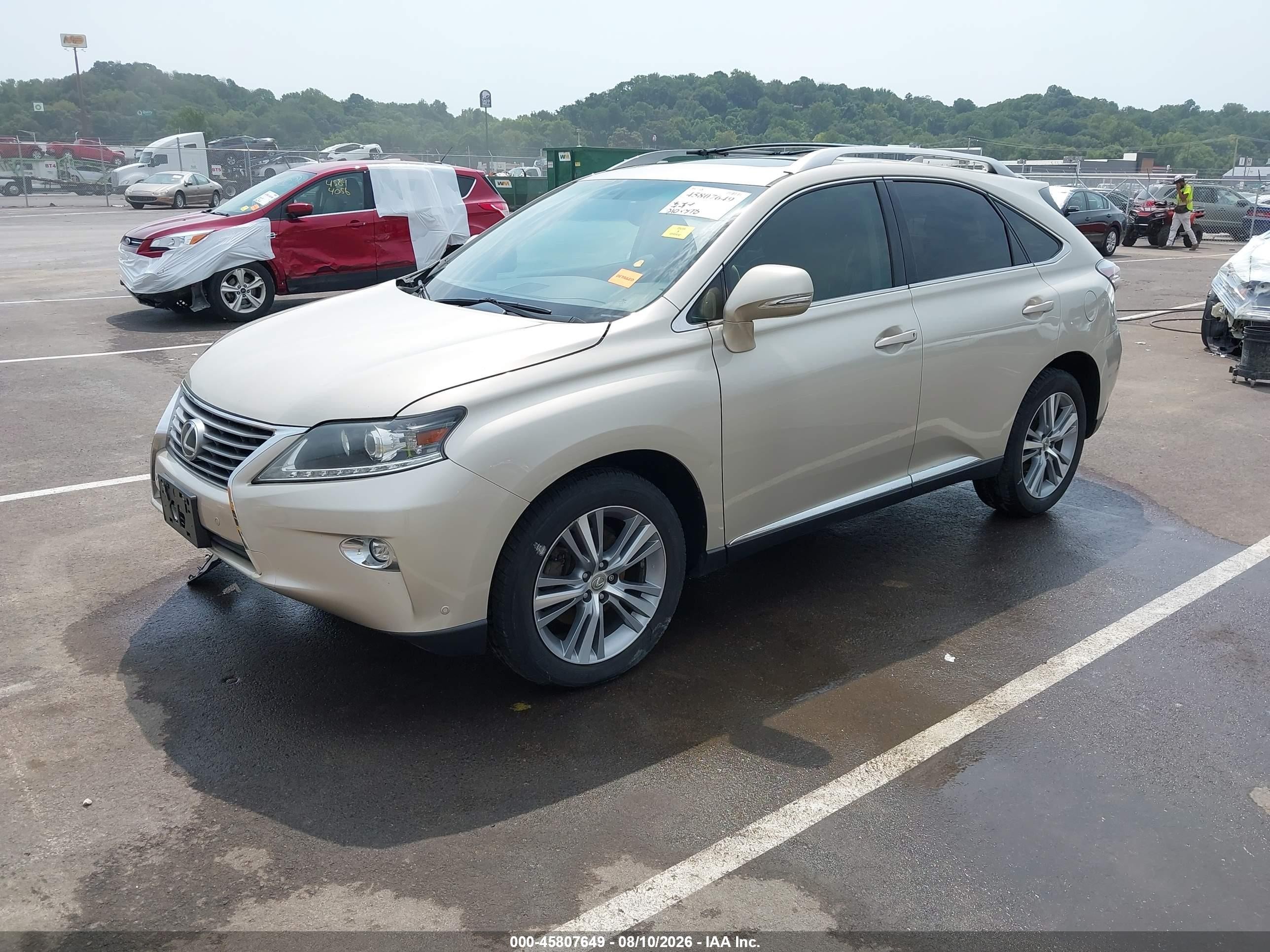 2015 Lexus Rx 350 Gold vin: 2T2BK1BA0FC327006
