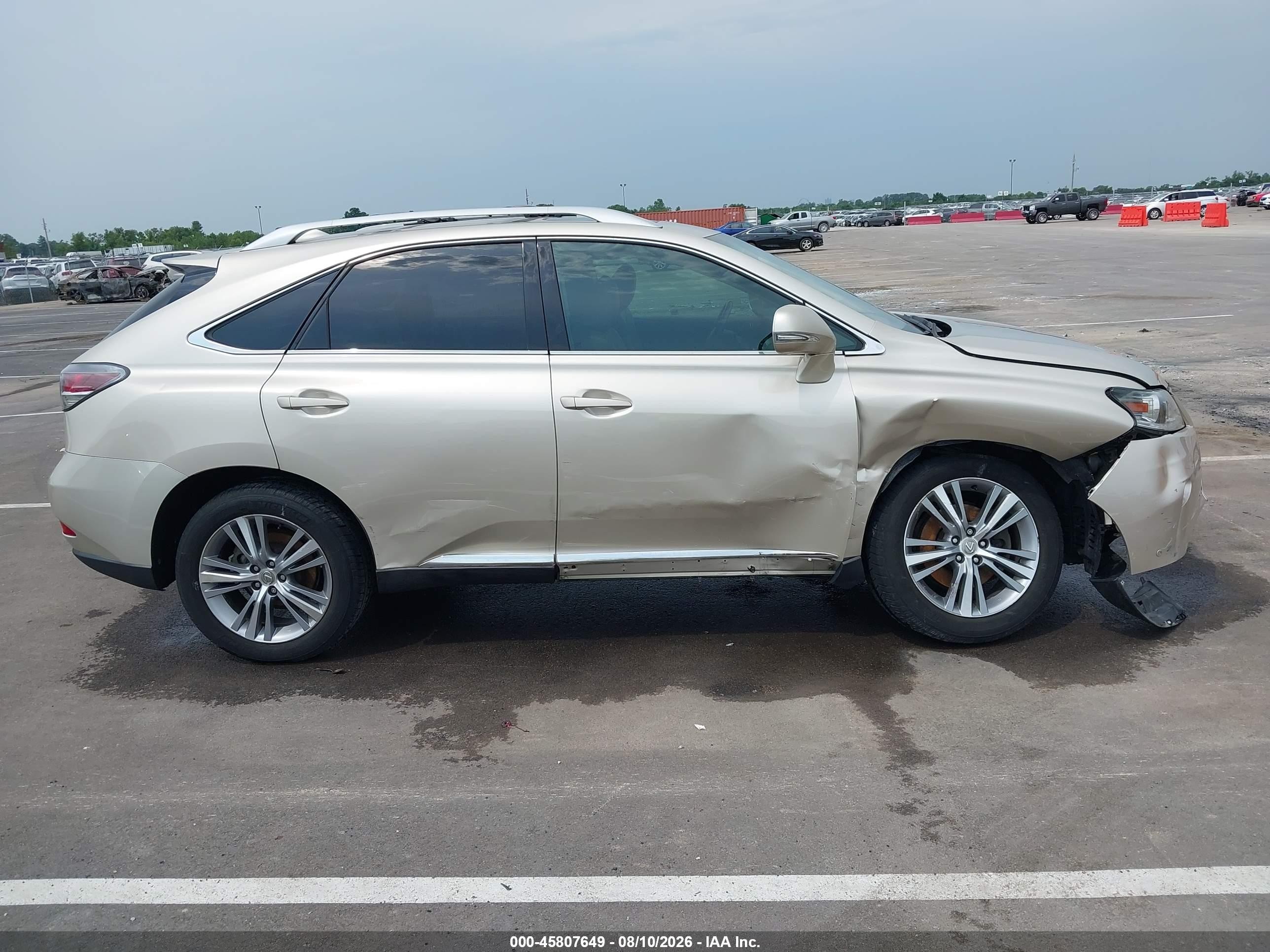2015 Lexus Rx 350 Gold vin: 2T2BK1BA0FC327006