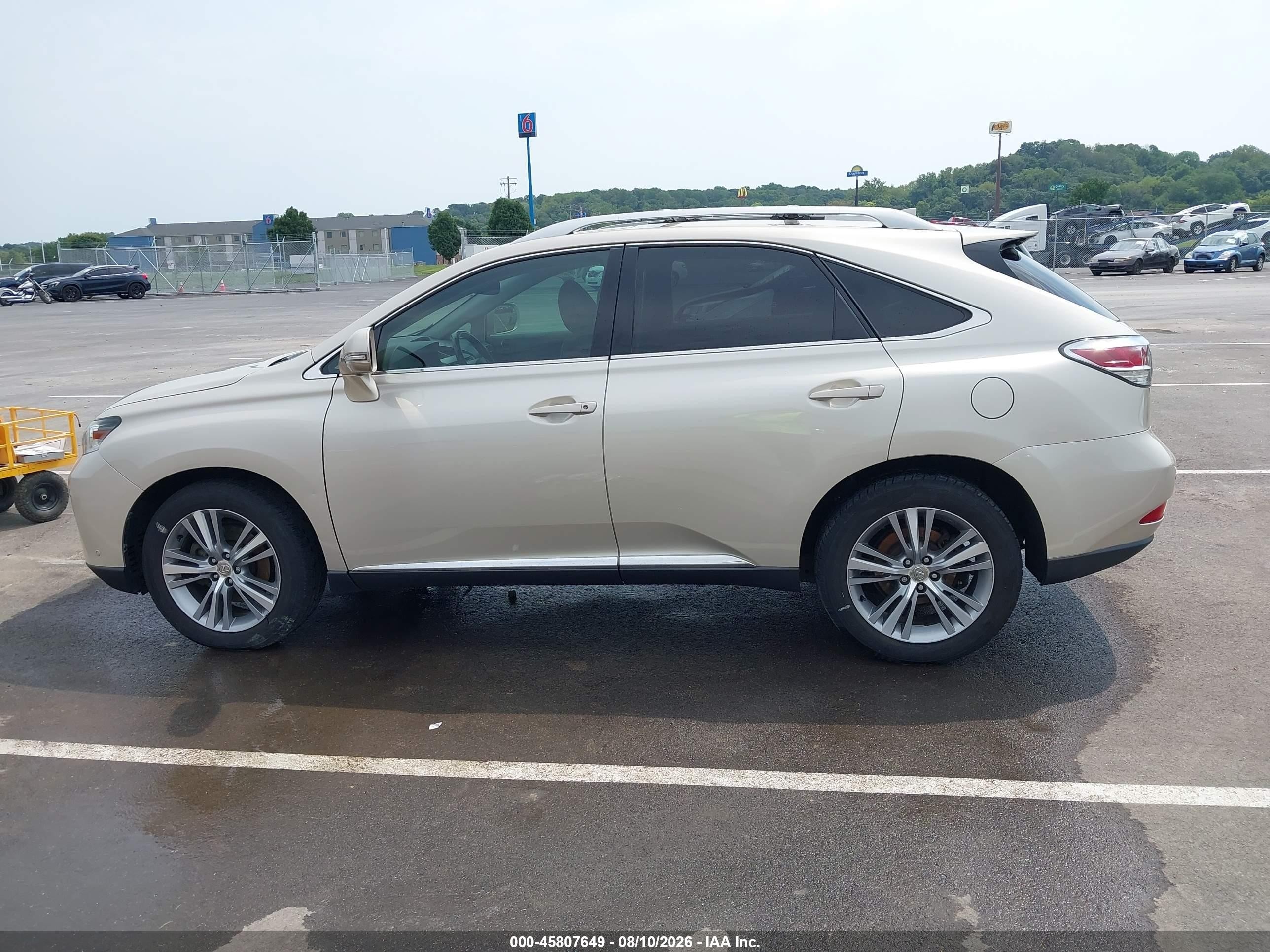 2015 Lexus Rx 350 Gold vin: 2T2BK1BA0FC327006