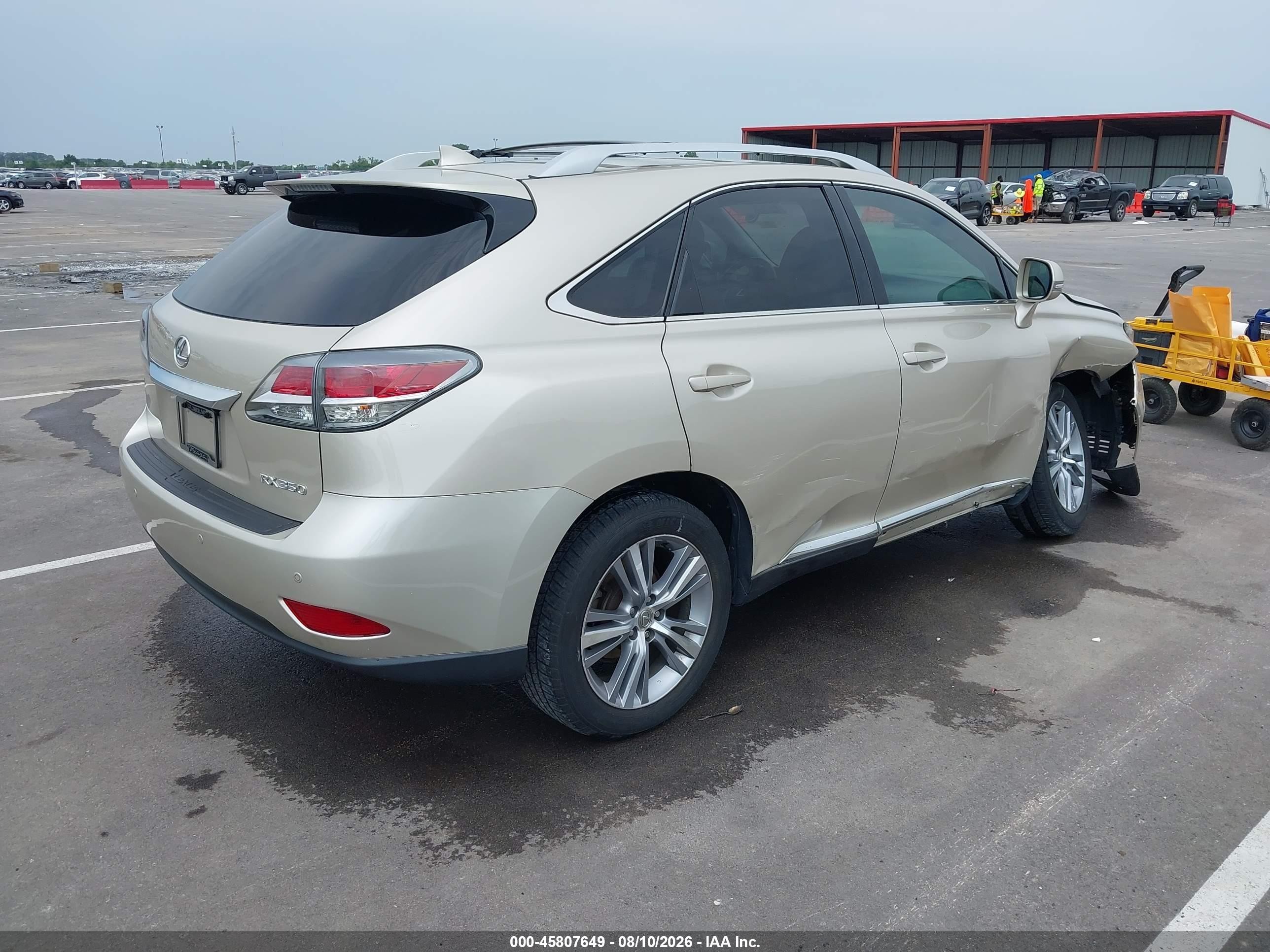 2015 Lexus Rx 350 Gold vin: 2T2BK1BA0FC327006