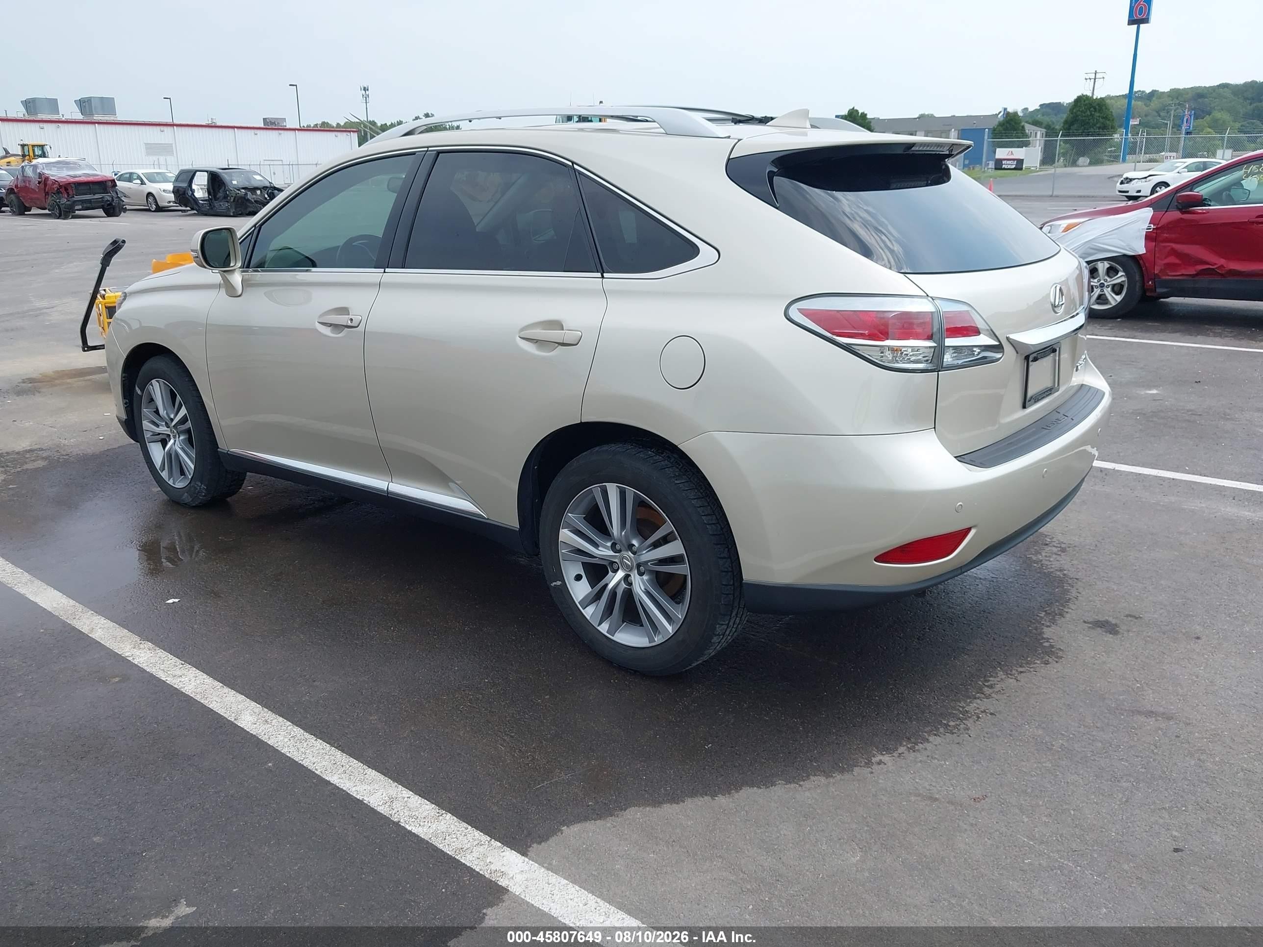 2015 Lexus Rx 350 Gold vin: 2T2BK1BA0FC327006