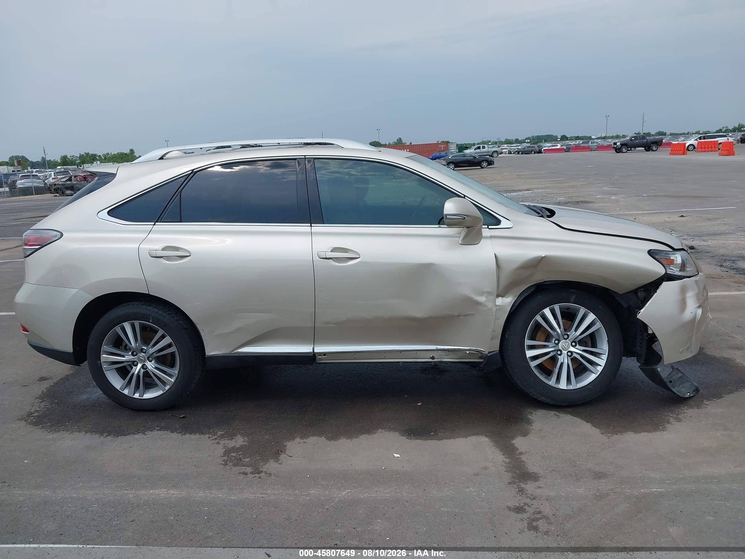 2015 Lexus Rx 350 Gold vin: 2T2BK1BA0FC327006