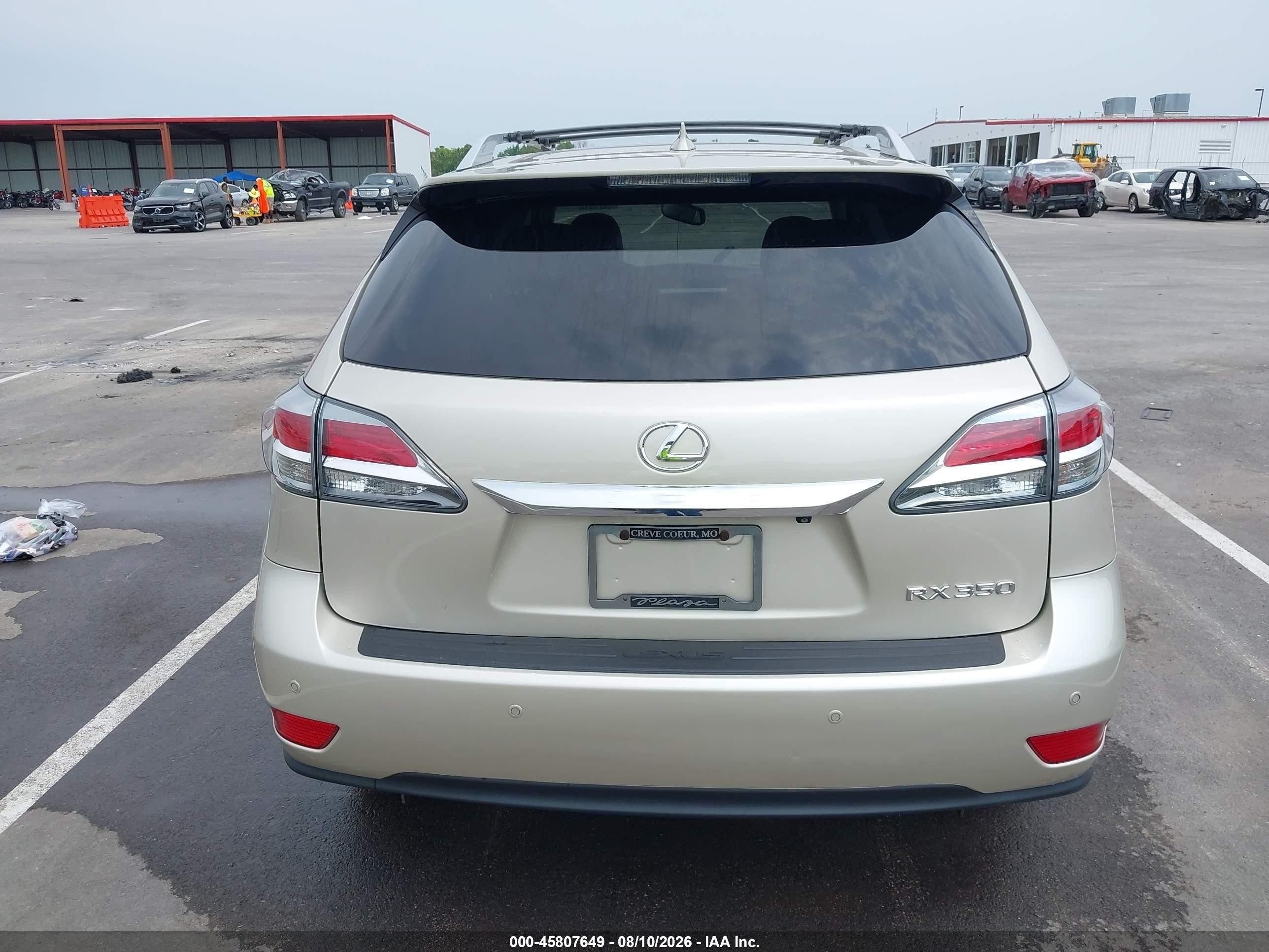 2015 Lexus Rx 350 Gold vin: 2T2BK1BA0FC327006