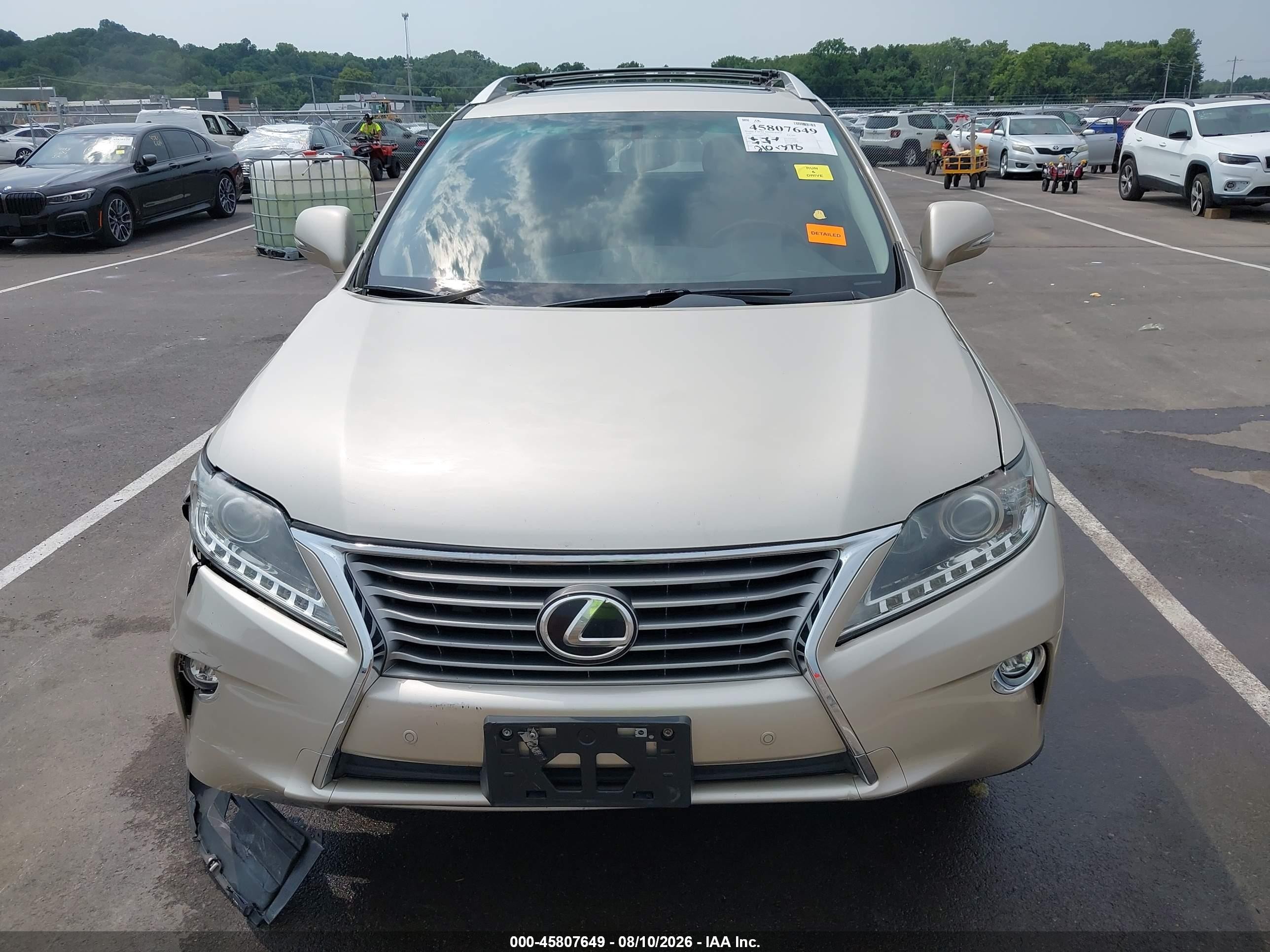 2015 Lexus Rx 350 Gold vin: 2T2BK1BA0FC327006