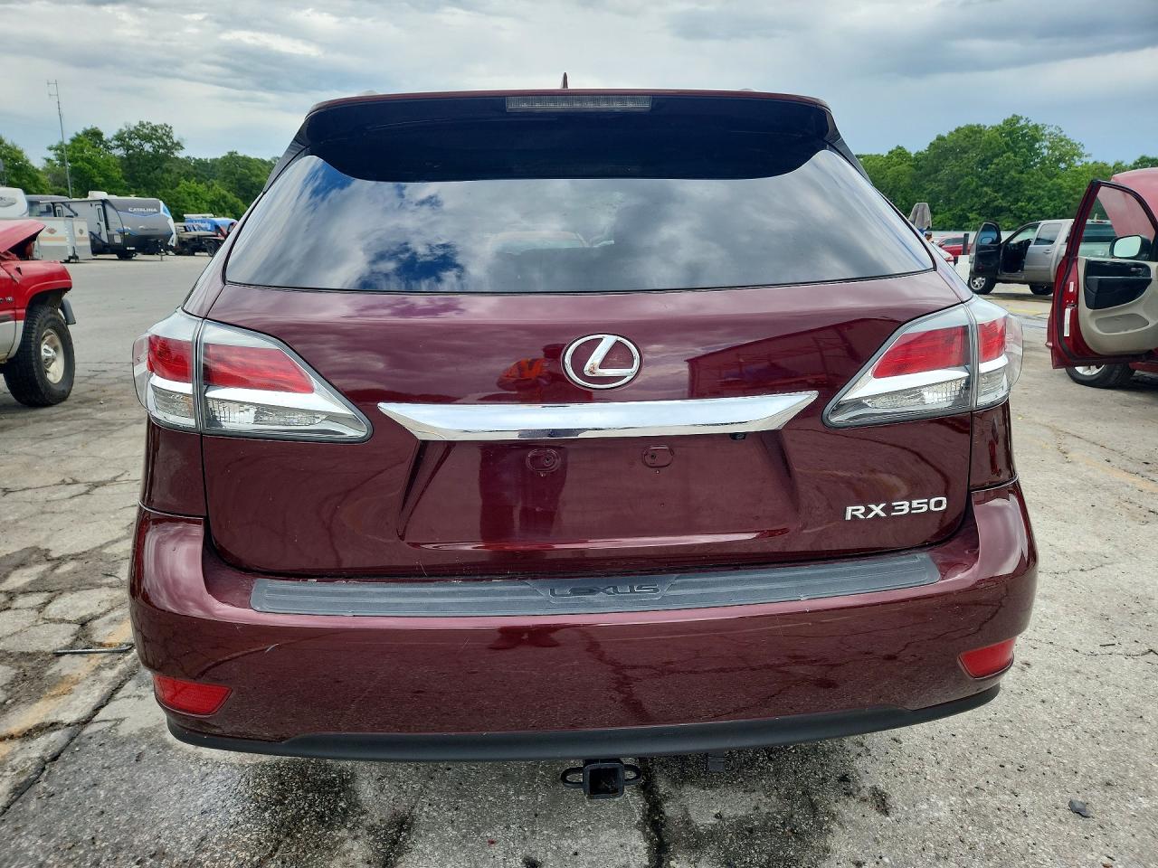 2015 Lexus Rx 350 Base Бордовый vin: 2T2BK1BA0FC328267