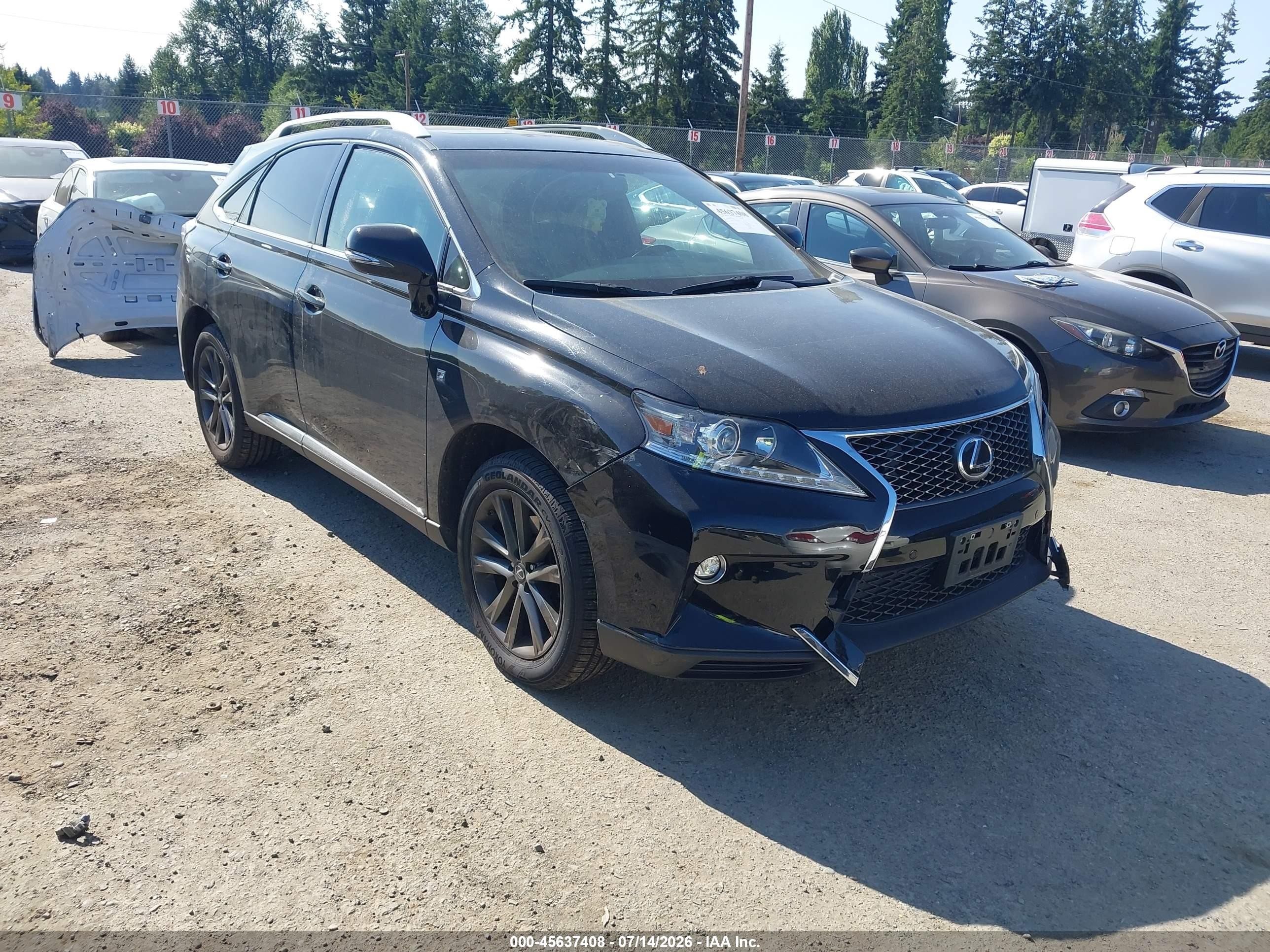 2015 Lexus Rx 350 F Sport Black vin: 2T2BK1BA0FC329564
