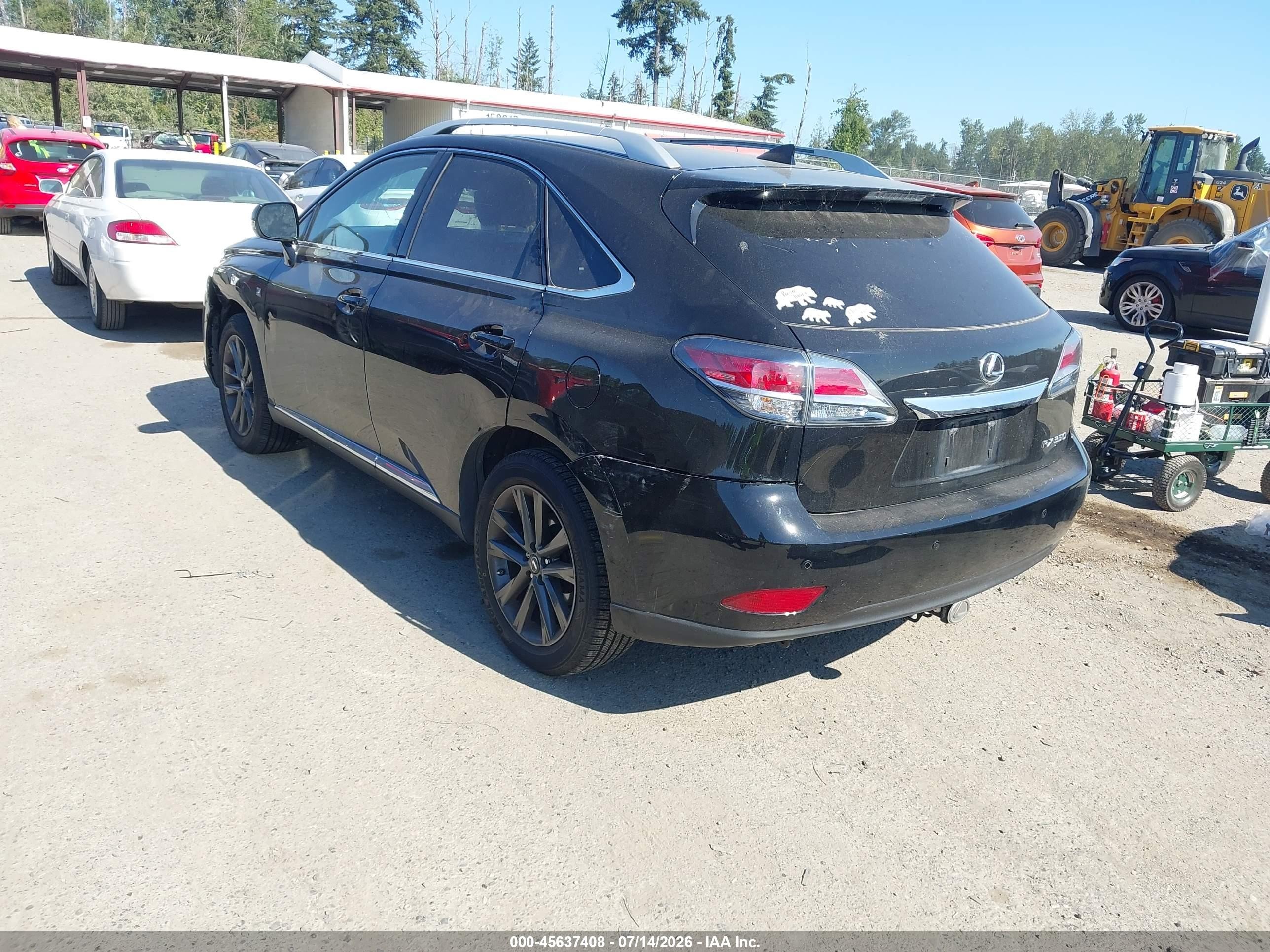 2015 Lexus Rx 350 F Sport Black vin: 2T2BK1BA0FC329564