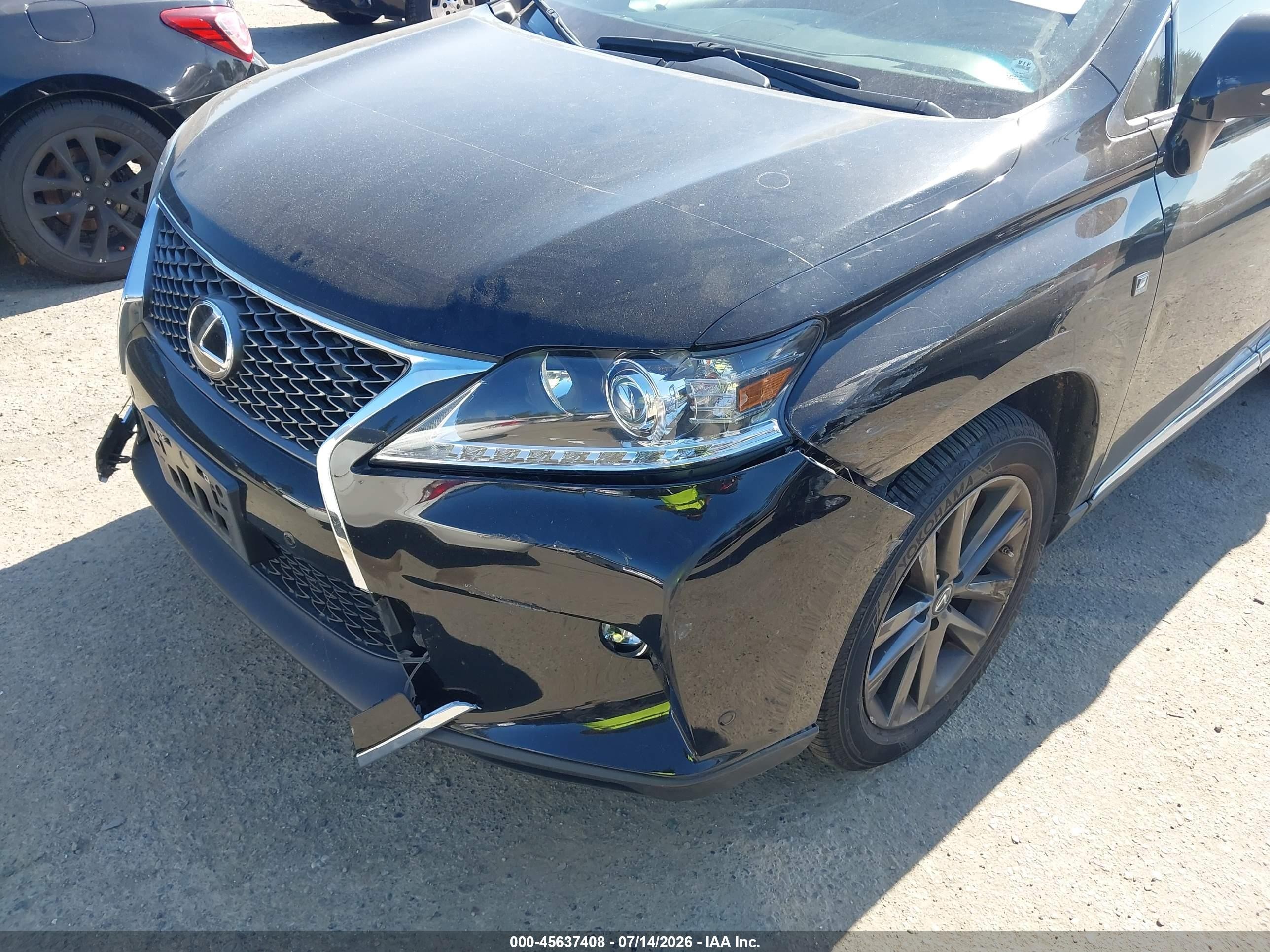 2015 Lexus Rx 350 F Sport Black vin: 2T2BK1BA0FC329564
