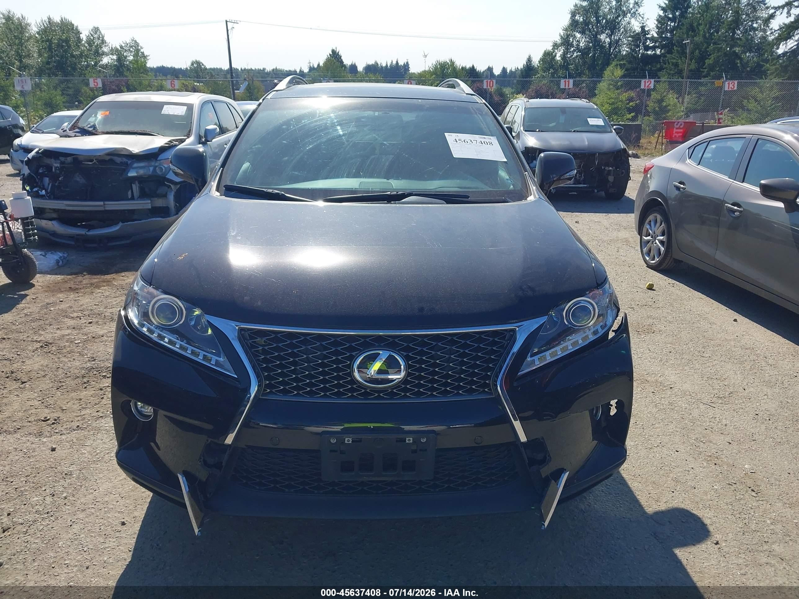 2015 Lexus Rx 350 F Sport Black vin: 2T2BK1BA0FC329564