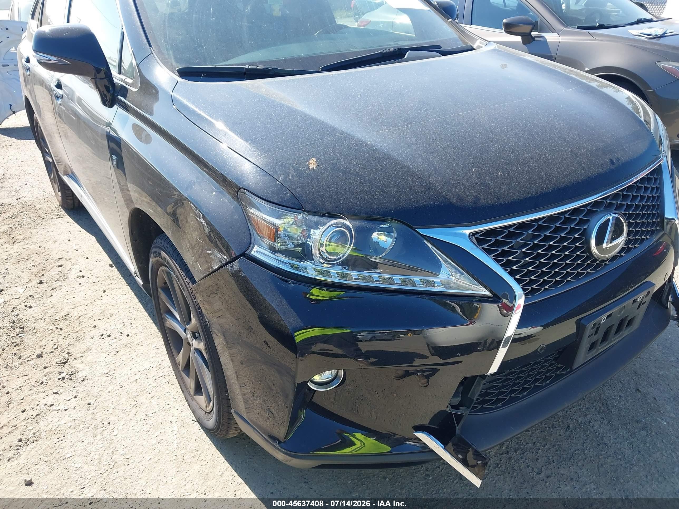 2015 Lexus Rx 350 F Sport Black vin: 2T2BK1BA0FC329564