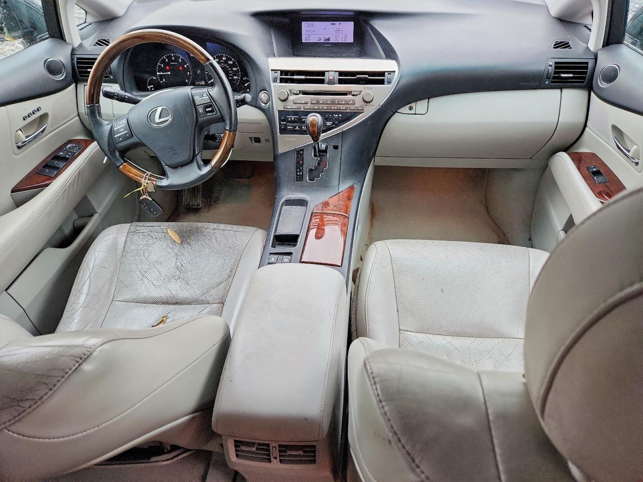 2010 Lexus Rx 350 Gray vin: 2T2BK1BA1AC006214