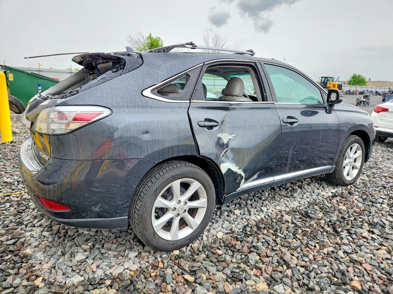 2010 Lexus Rx 350 Gray vin: 2T2BK1BA1AC006214