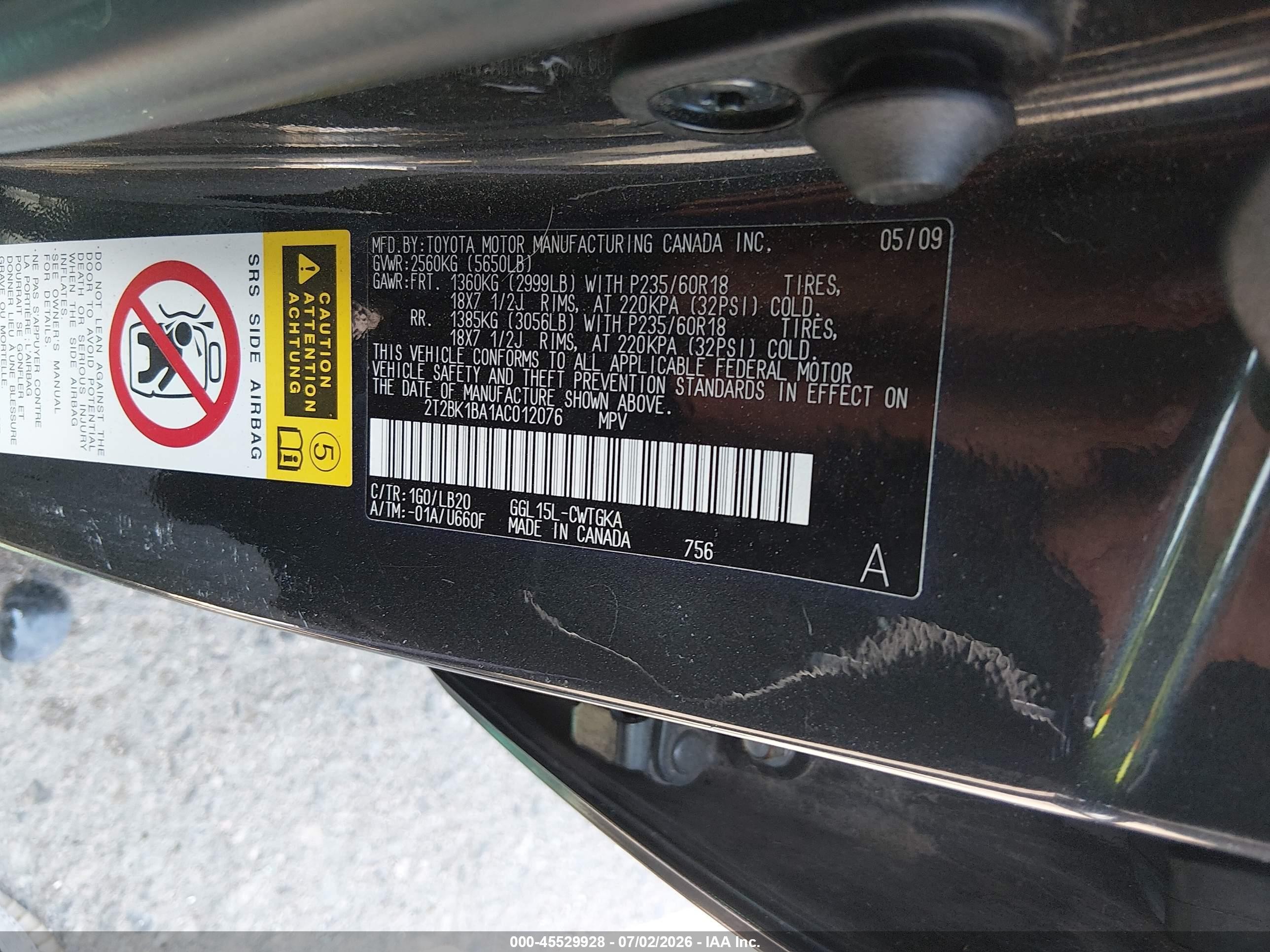 2010 Lexus Rx 350   Gray vin: 2T2BK1BA1AC012076