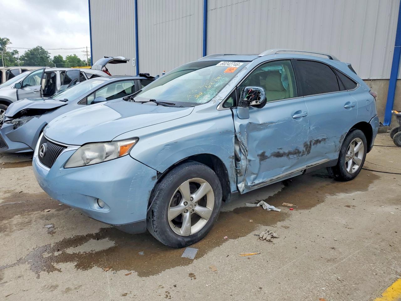 2010 Lexus Rx 350 Синий vin: 2T2BK1BA1AC022459