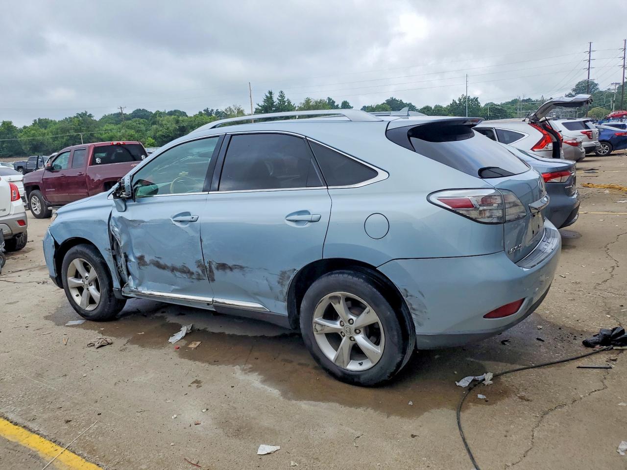 2010 Lexus Rx 350 Синий vin: 2T2BK1BA1AC022459