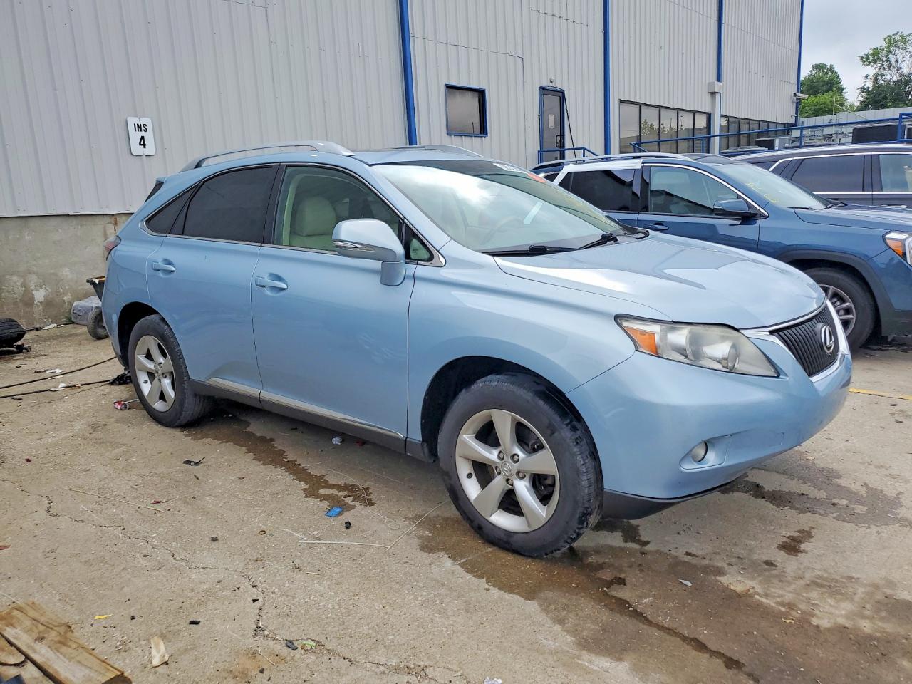 2010 Lexus Rx 350 Синий vin: 2T2BK1BA1AC022459