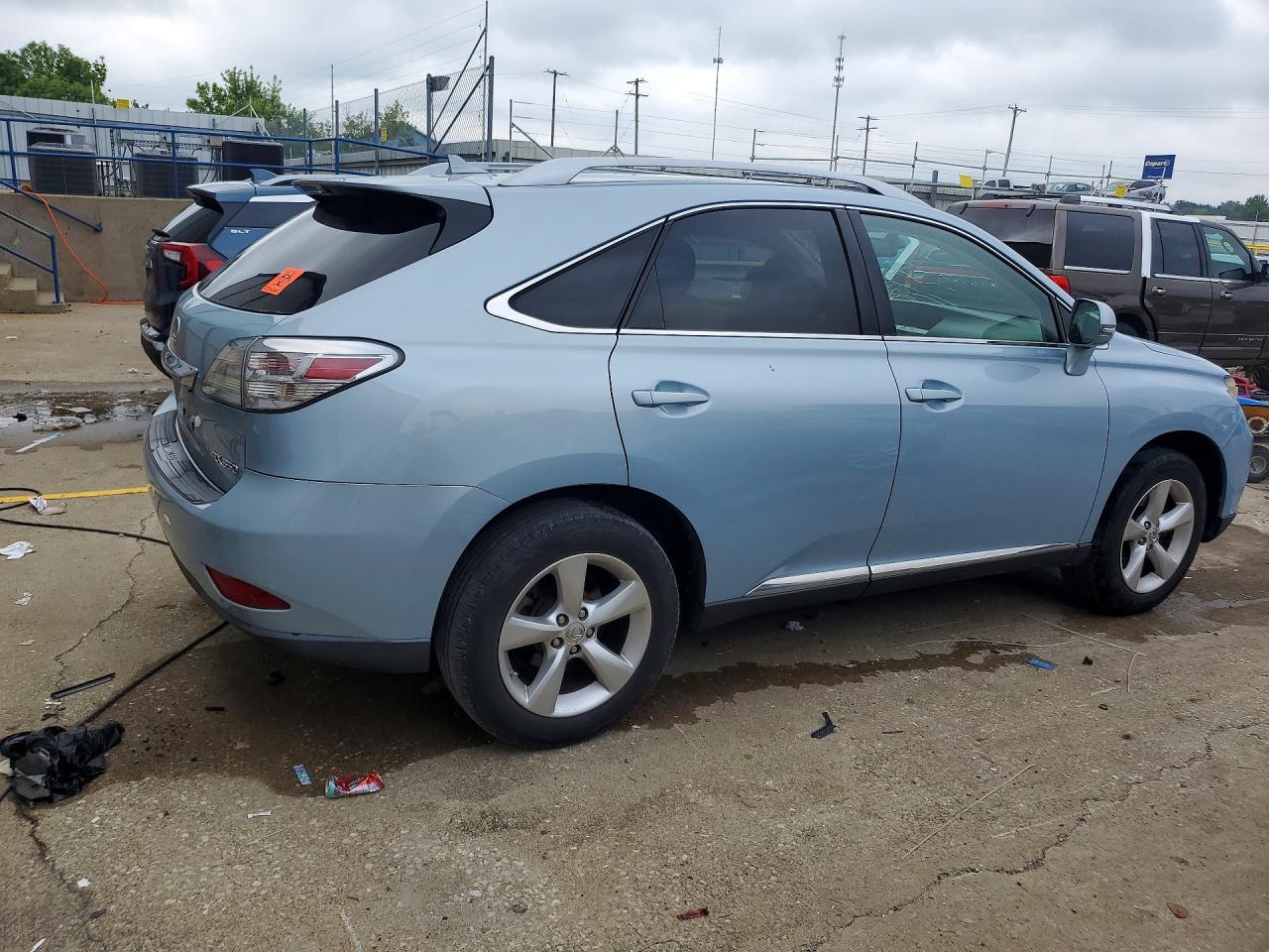 2010 Lexus Rx 350 Синий vin: 2T2BK1BA1AC022459