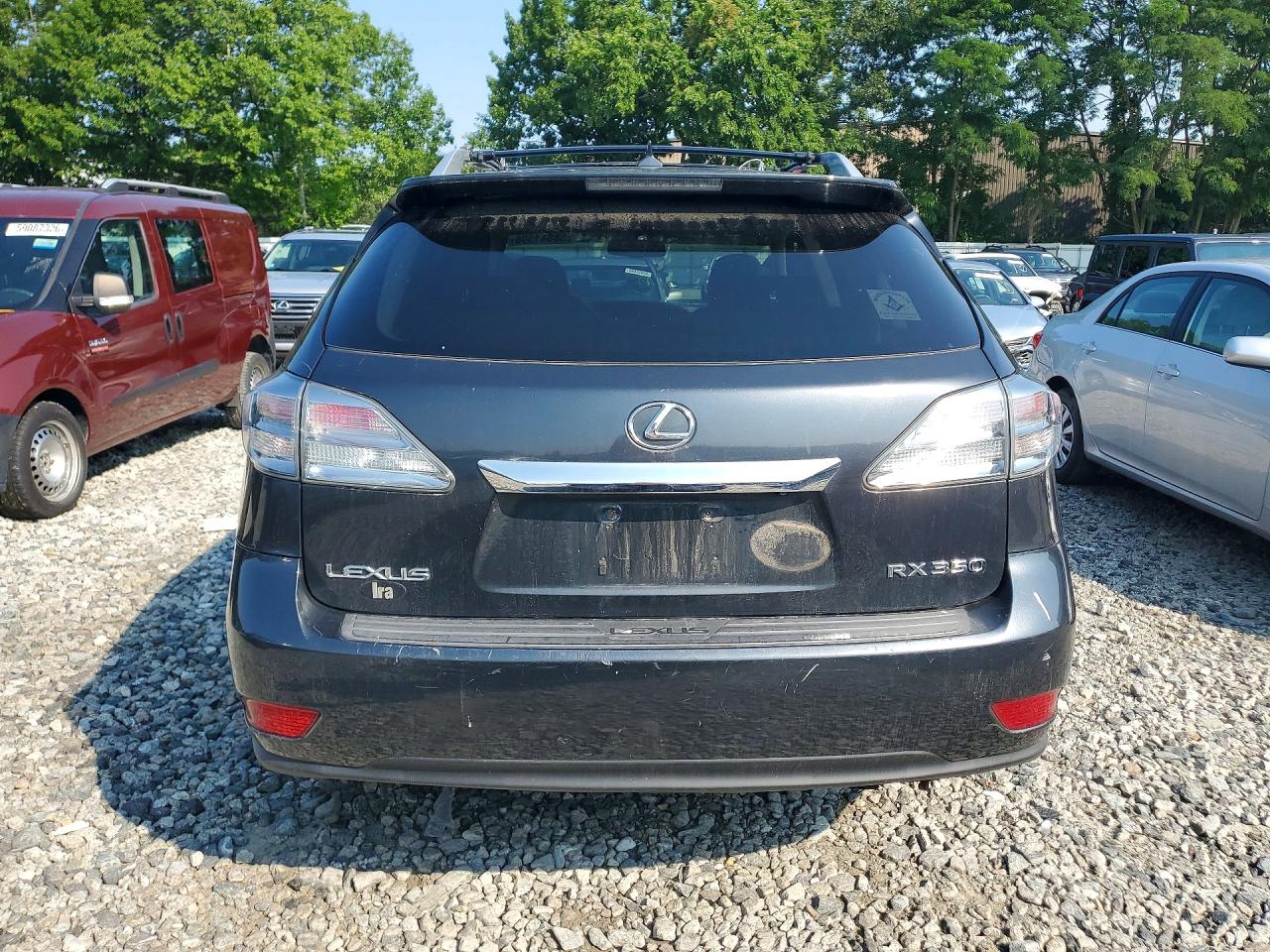 2010 Lexus Rx 350 Gray vin: 2T2BK1BA1AC057566