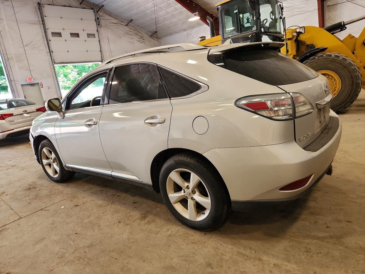2010 Lexus Rx 350 Silver vin: 2T2BK1BA1AC058426