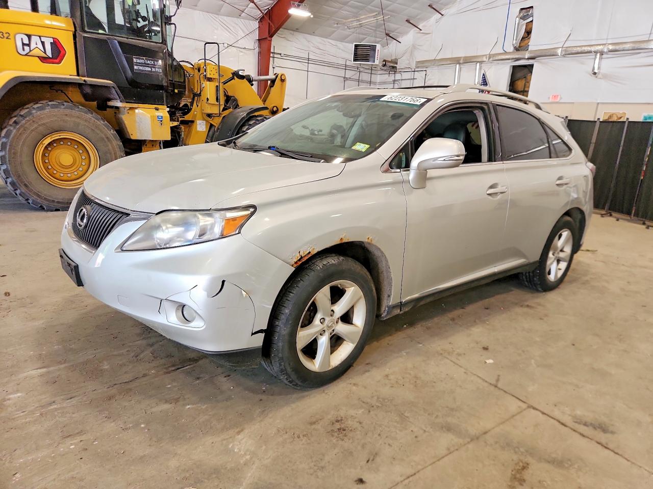 2010 Lexus Rx 350 Silver vin: 2T2BK1BA1AC058426
