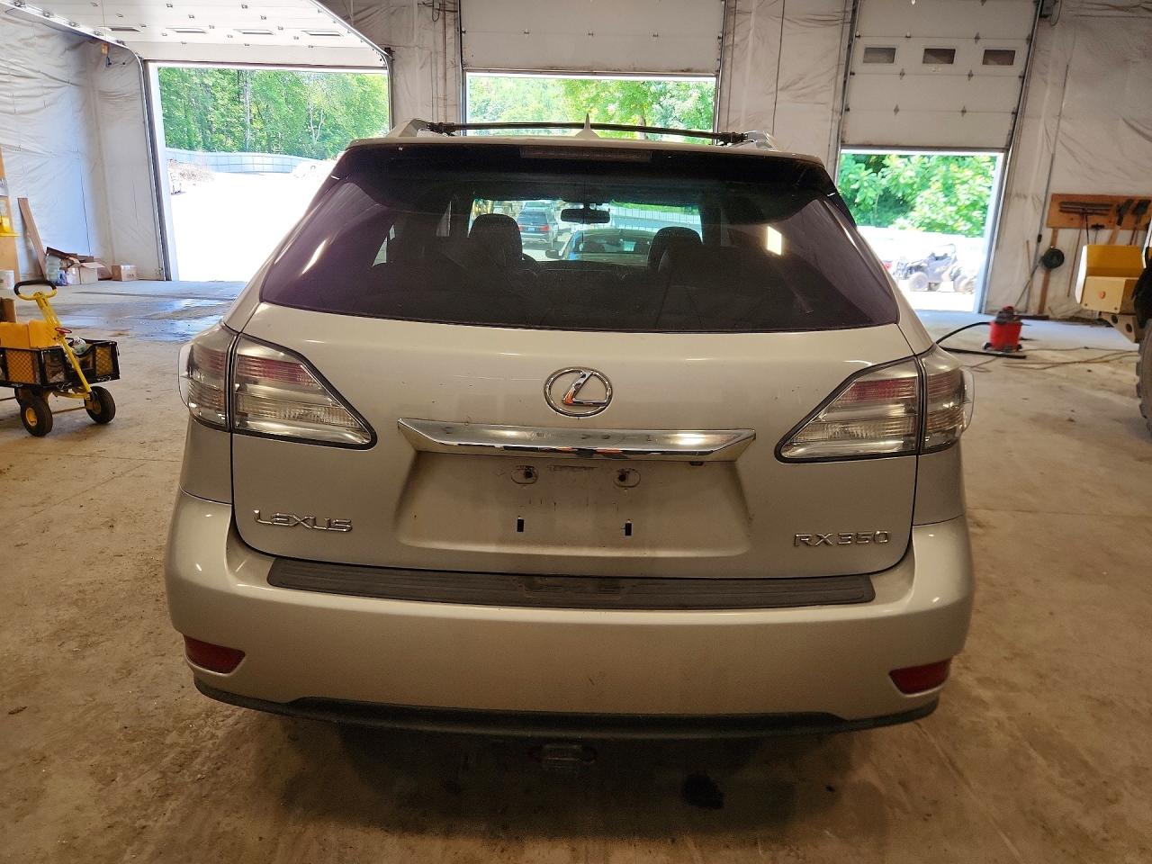 2010 Lexus Rx 350 Silver vin: 2T2BK1BA1AC058426