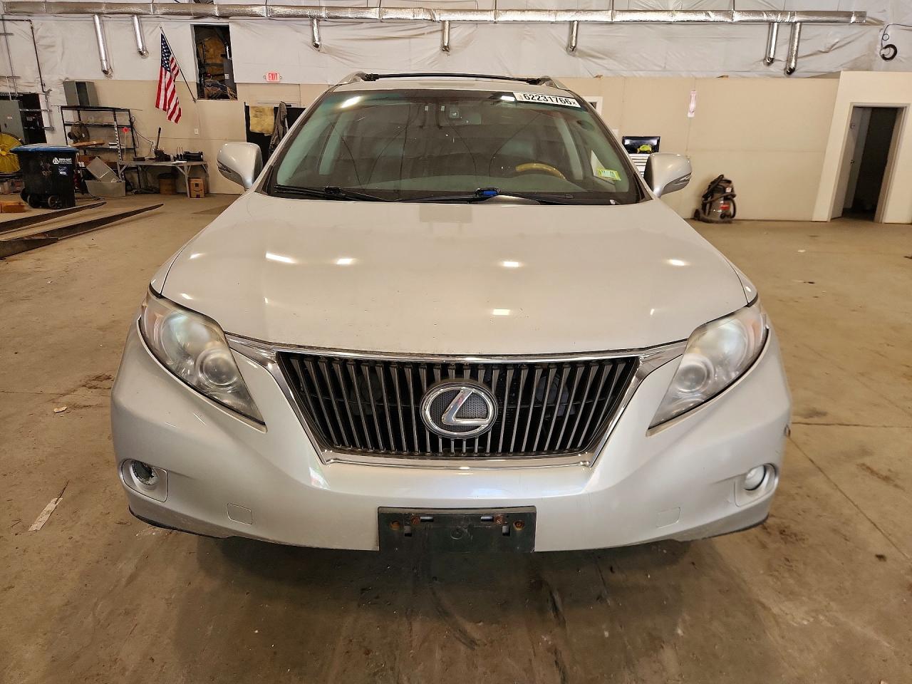 2010 Lexus Rx 350 Silver vin: 2T2BK1BA1AC058426
