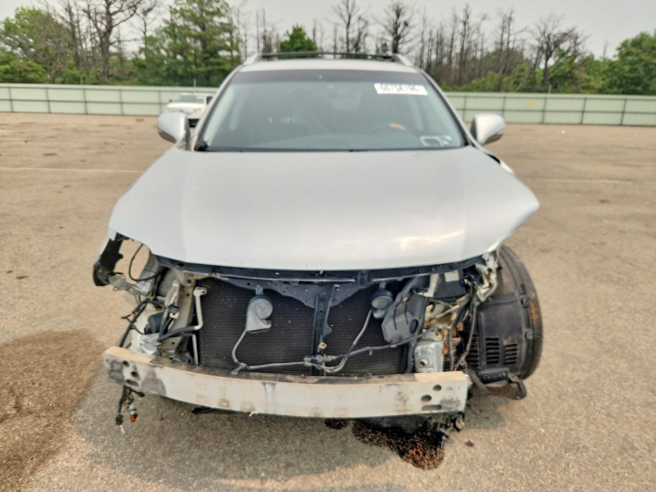 2010 Lexus Rx 350 Silver vin: 2T2BK1BA1AC059057