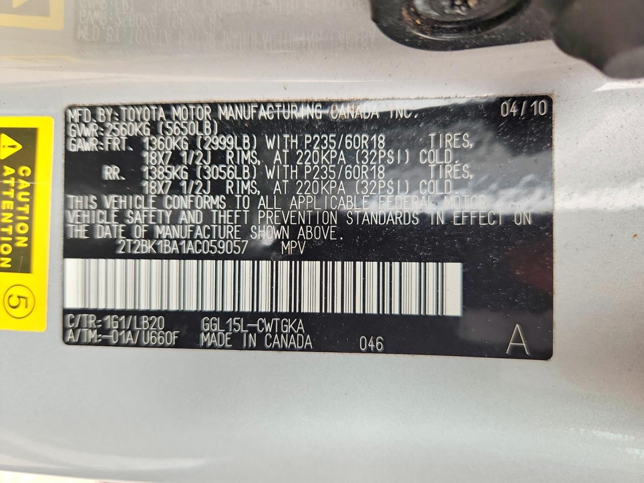 2010 Lexus Rx 350 Silver vin: 2T2BK1BA1AC059057