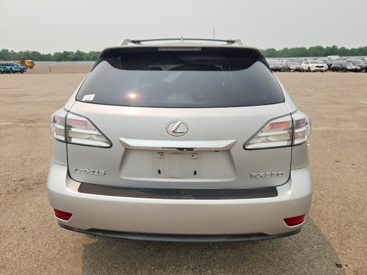 2010 Lexus Rx 350 Silver vin: 2T2BK1BA1AC059057