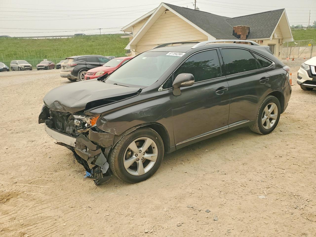 2010 Lexus Rx 350 Charcoal vin: 2T2BK1BA1AC067627