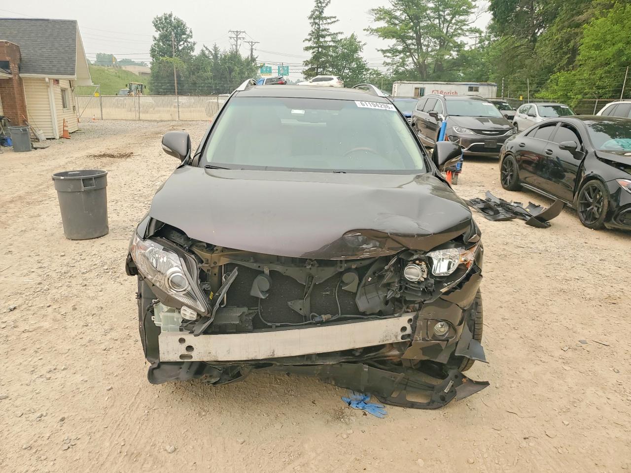 2010 Lexus Rx 350 Charcoal vin: 2T2BK1BA1AC067627