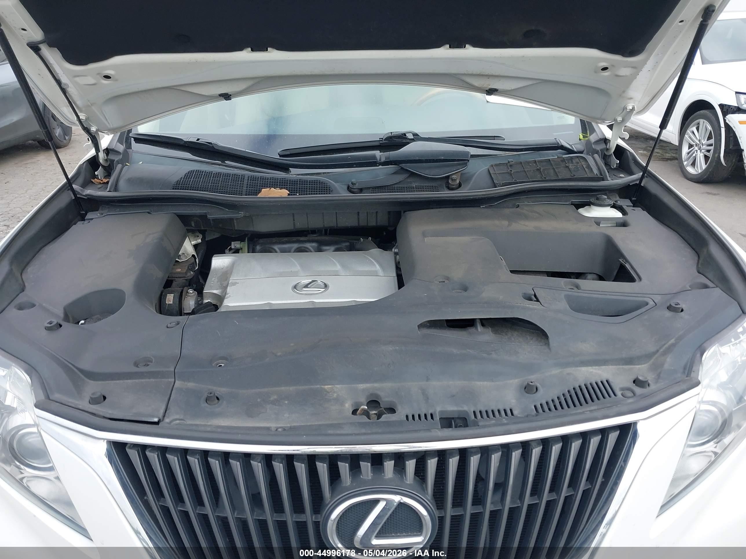 2010 Lexus Rx 350   White vin: 2T2BK1BA1AC076165