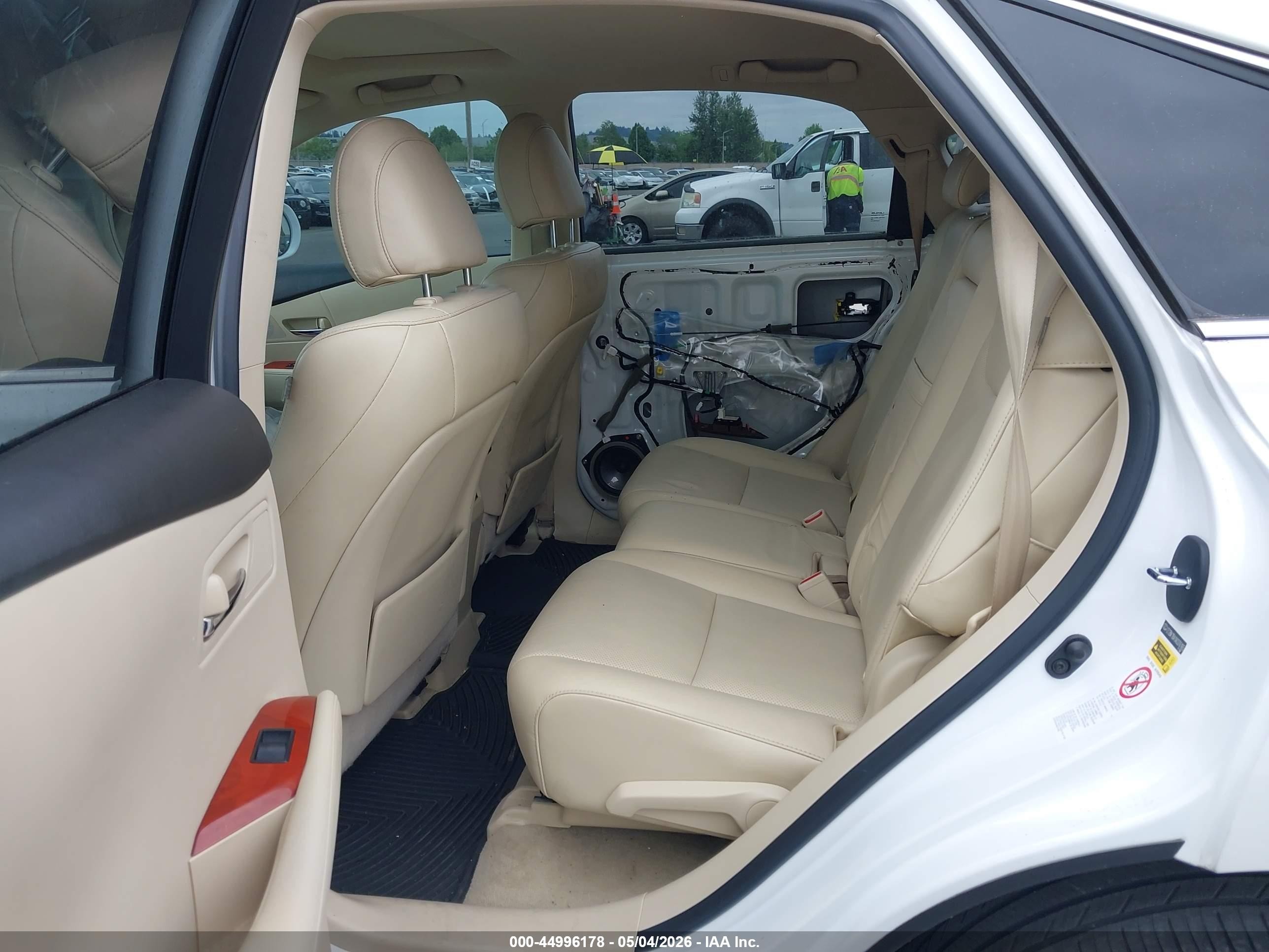 2010 Lexus Rx 350   White vin: 2T2BK1BA1AC076165