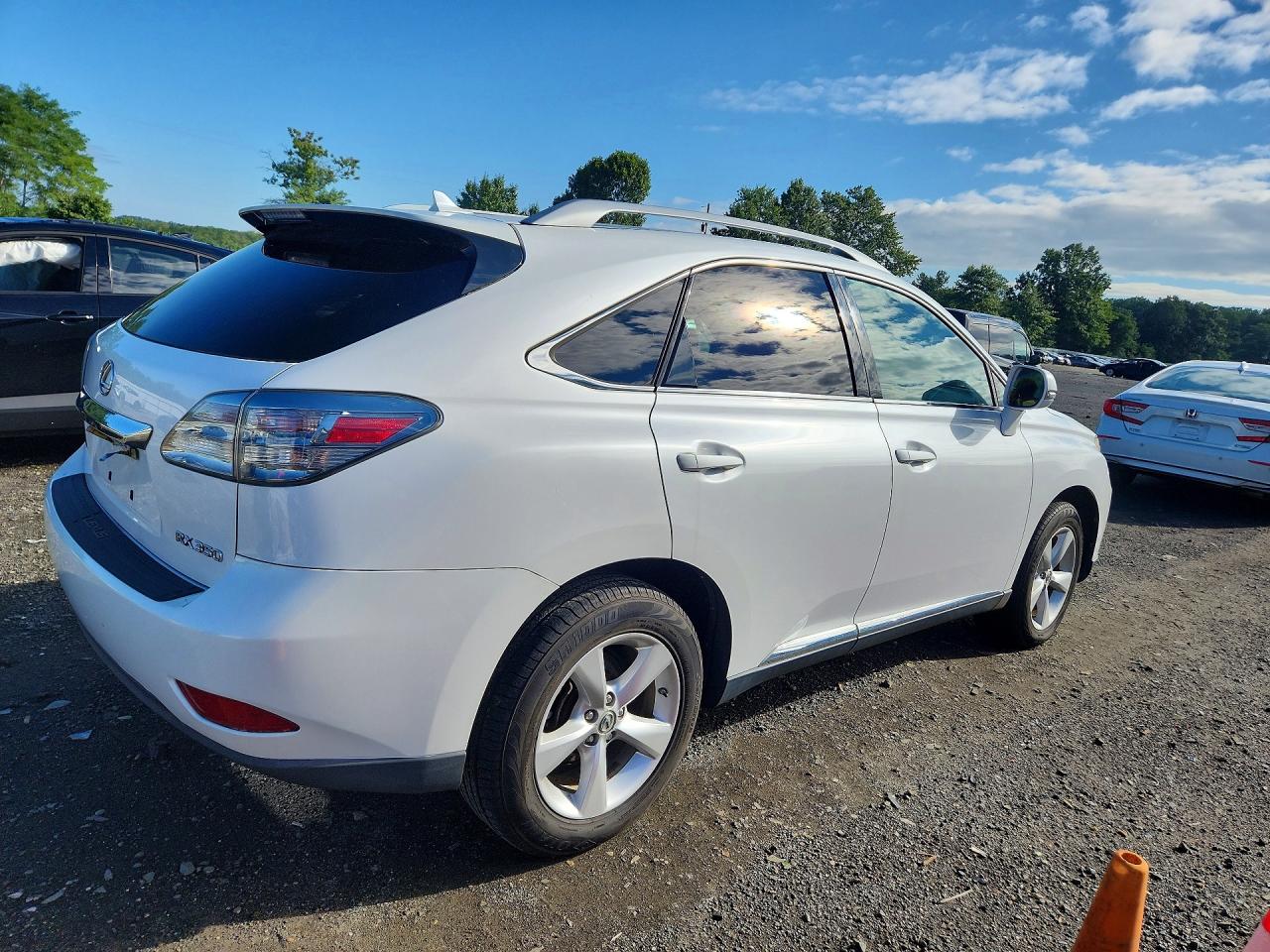 2011 Lexus Rx 350 White vin: 2T2BK1BA1BC084901