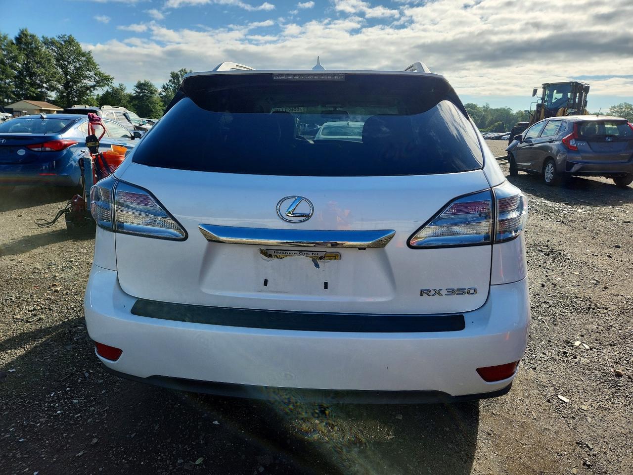 2011 Lexus Rx 350 White vin: 2T2BK1BA1BC084901