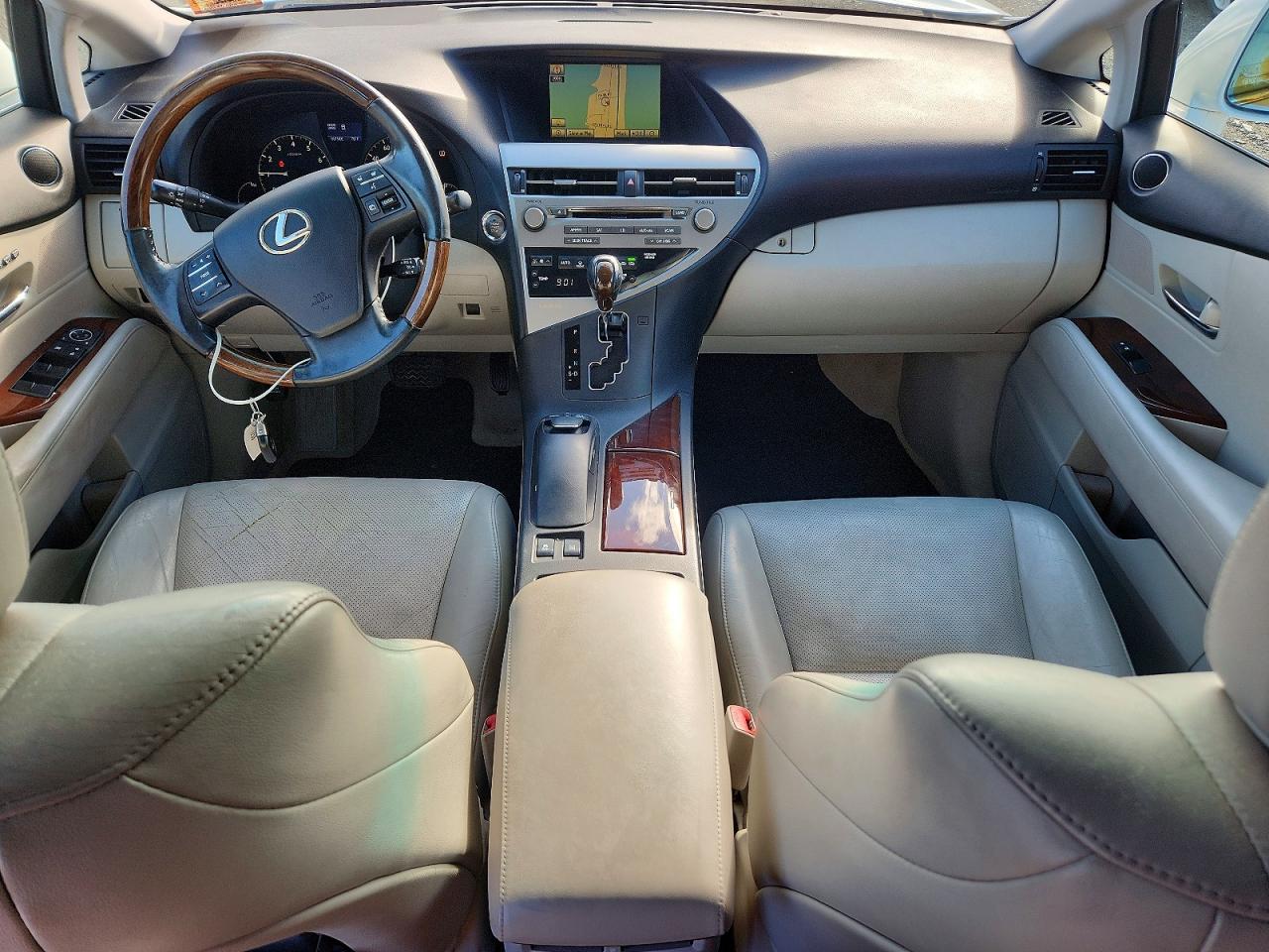 2011 Lexus Rx 350 White vin: 2T2BK1BA1BC084901