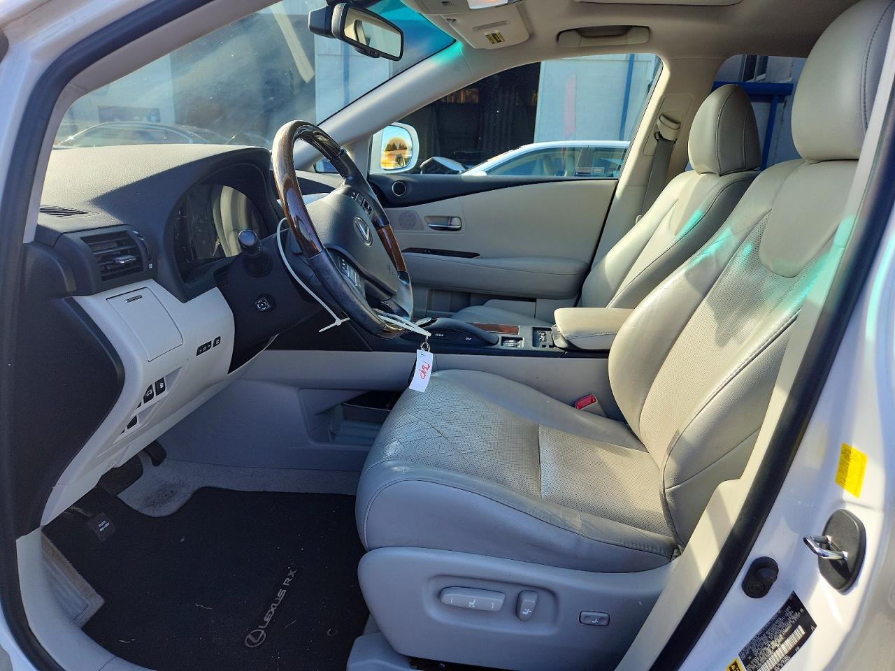 2011 Lexus Rx 350 White vin: 2T2BK1BA1BC084901