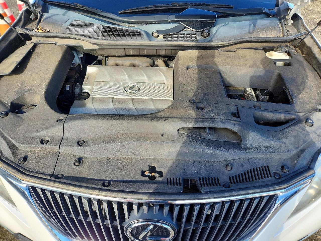 2011 Lexus Rx 350 White vin: 2T2BK1BA1BC084901