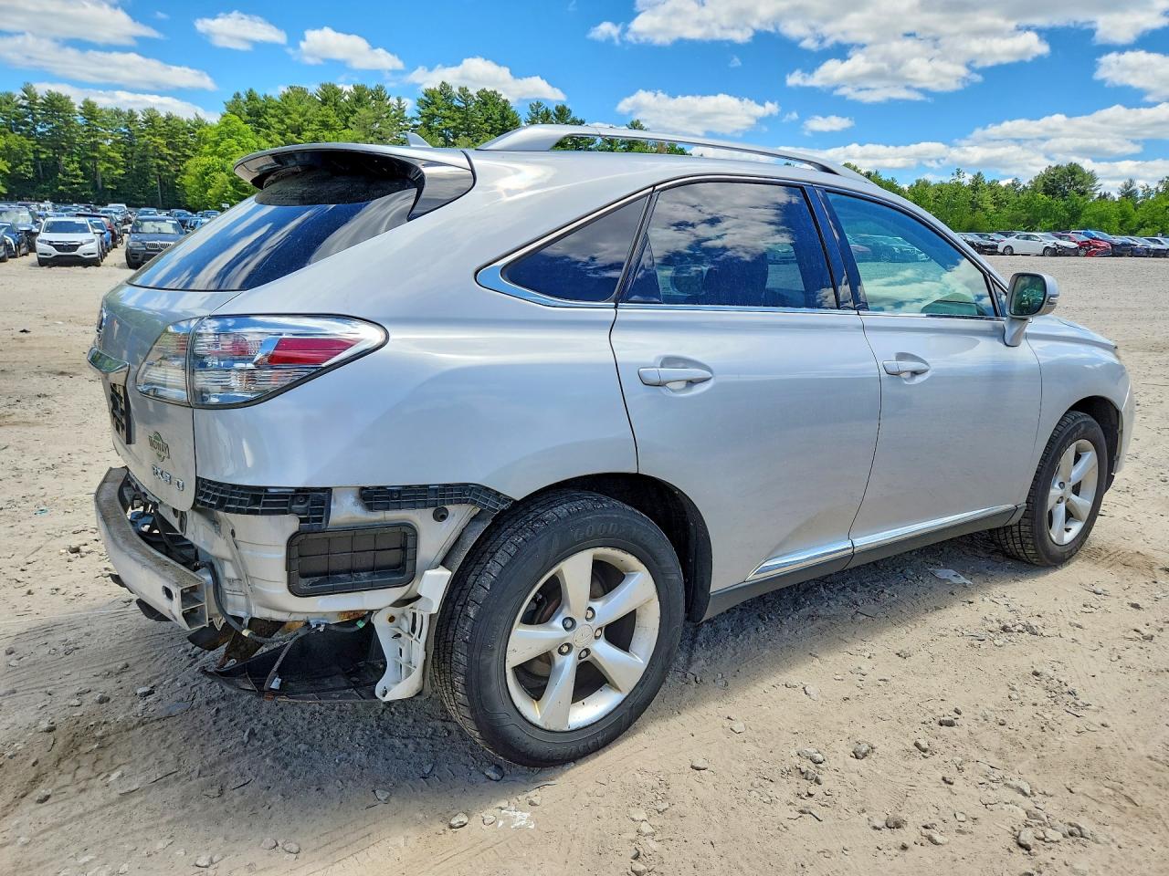 2011 Lexus Rx 350 Silver vin: 2T2BK1BA1BC090343