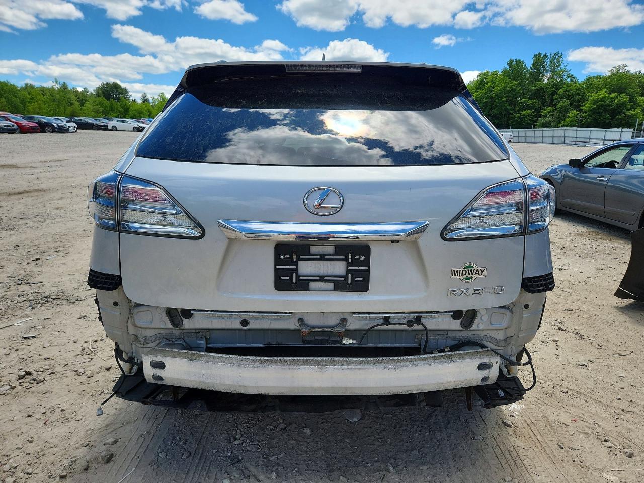 2011 Lexus Rx 350 Silver vin: 2T2BK1BA1BC090343