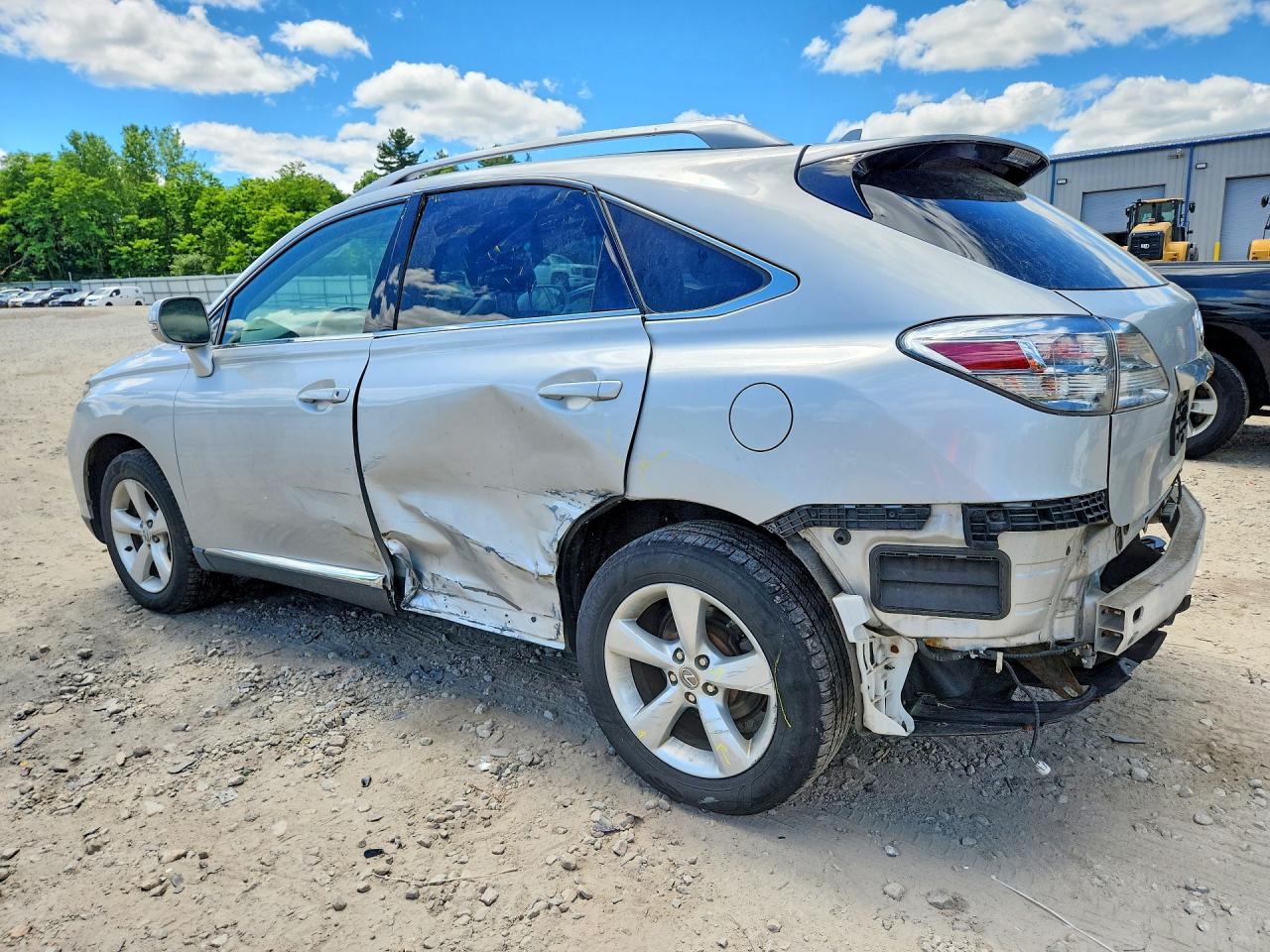2011 Lexus Rx 350 Silver vin: 2T2BK1BA1BC090343
