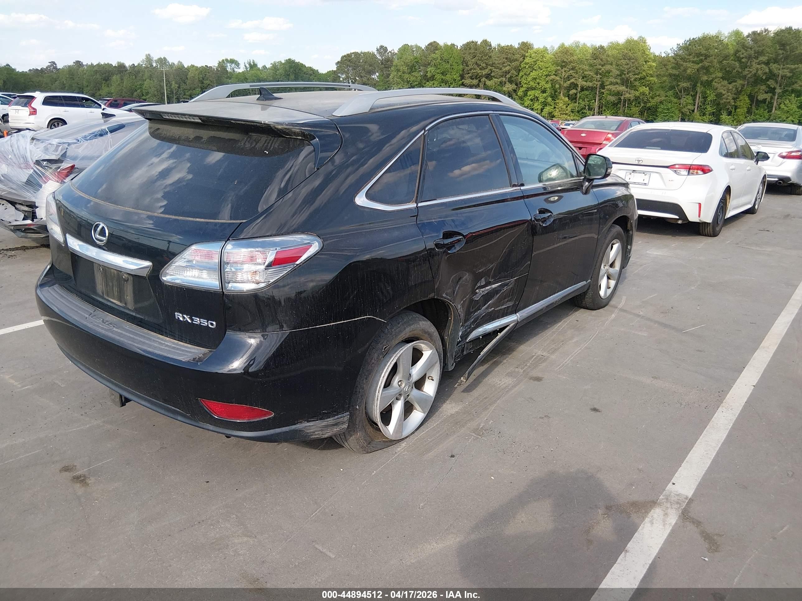 2011 Lexus Rx 350   Black vin: 2T2BK1BA1BC100661
