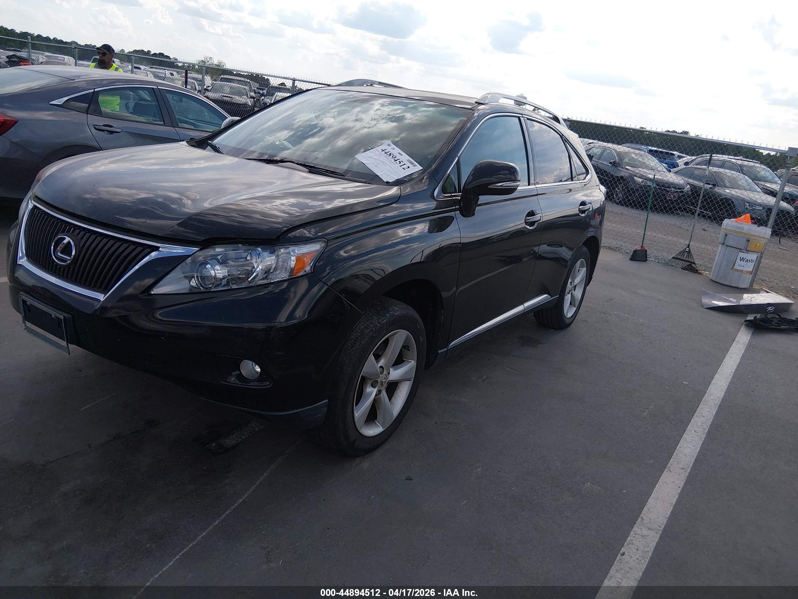 2011 Lexus Rx 350   Black vin: 2T2BK1BA1BC100661