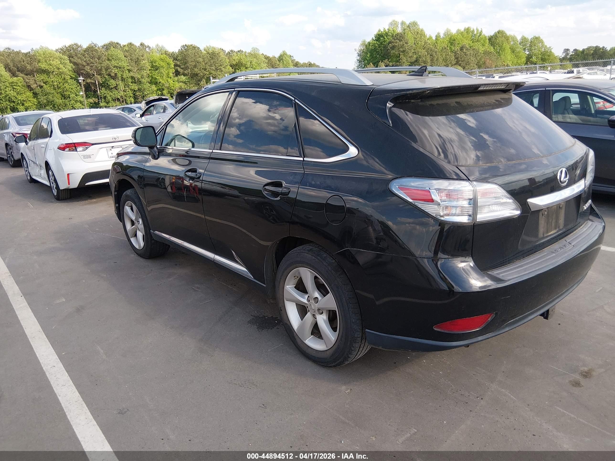 2011 Lexus Rx 350   Black vin: 2T2BK1BA1BC100661