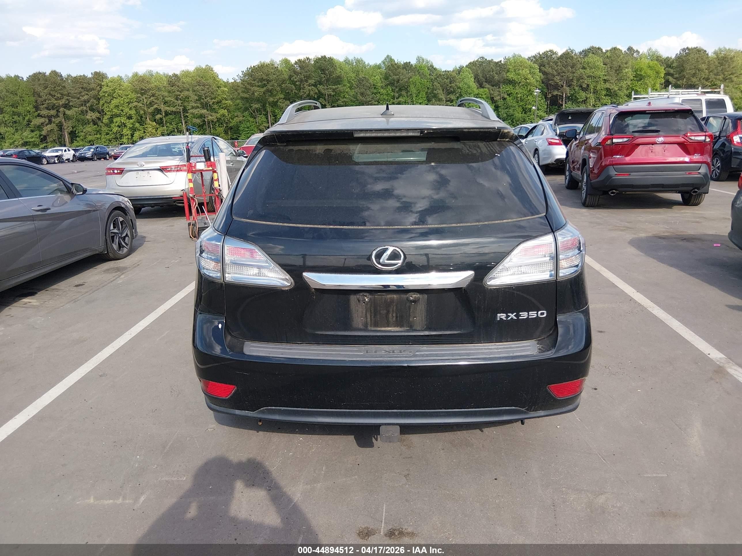 2011 Lexus Rx 350   Black vin: 2T2BK1BA1BC100661