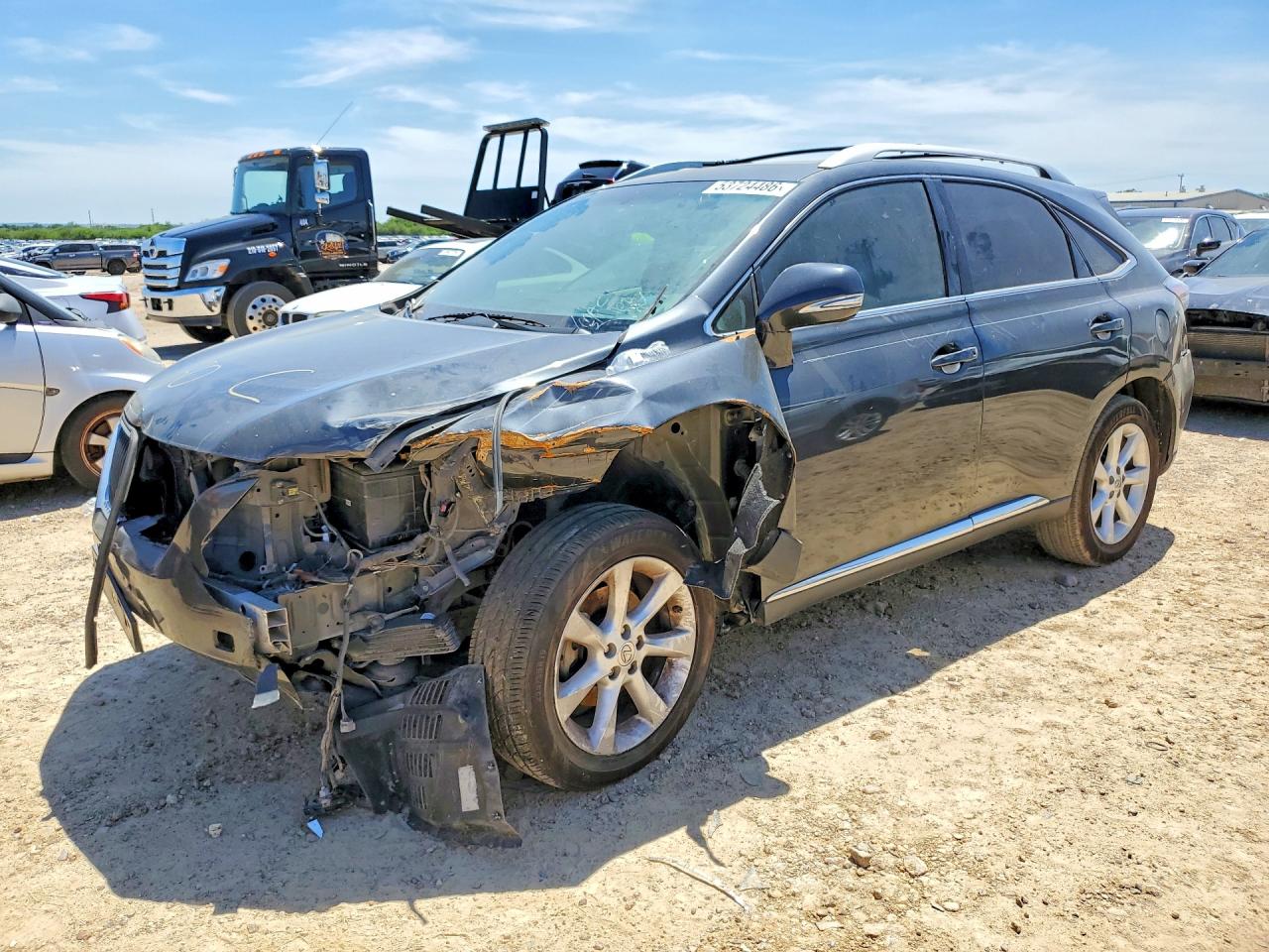 2011 Lexus Rx 350 Gray vin: 2T2BK1BA1BC107304